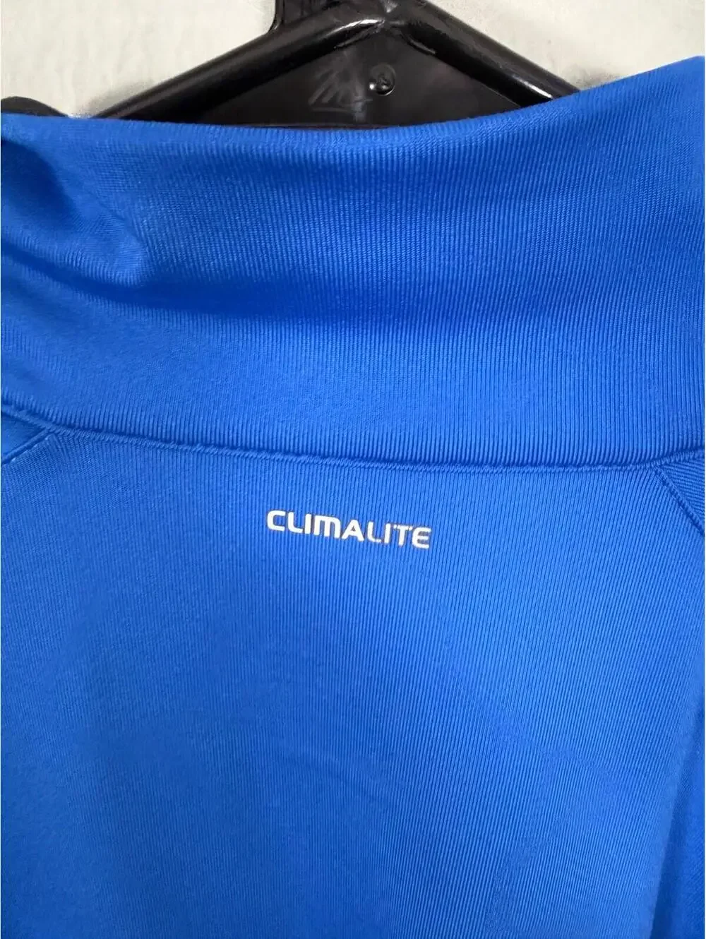 Adidas ClimaLite Full‎ Zip Track Jacket Blue Mens XL Athletic